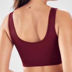 Fabletics Other - Fabletics Harper Seamless Sports Bra, Black Cherry Fabletics Other - Fabletics Harper Seamless Sports Bra, Black Cherry